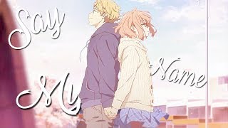 AMV Nightcore - Say My Name (FRENCH VERSION) w/ExtremeHiro (Lyrics)