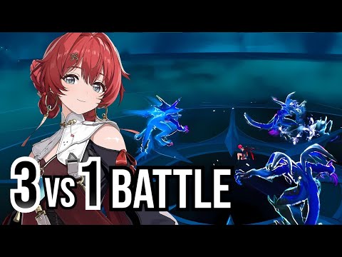 New Hologram Kelpie is Insane! 3vs1 Battle! | Danjin SOLO - Wuthering Waves