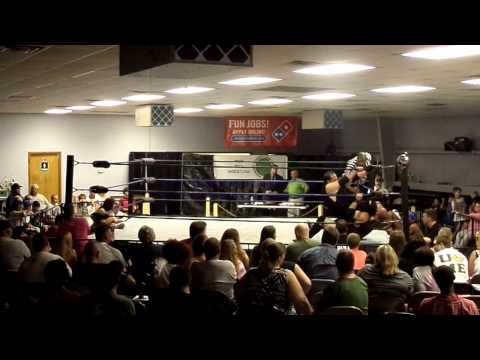 Gluteus Maximus vs Jagger (Lumberjack Match) PWF 8/22/14