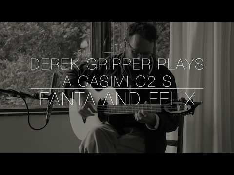Derek Gripper plays a Casimi guitar