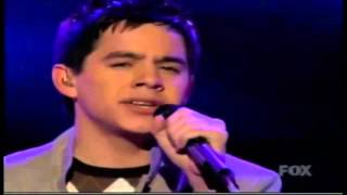 David Archuleta Singing Smoky Mountain Memories - American Idol