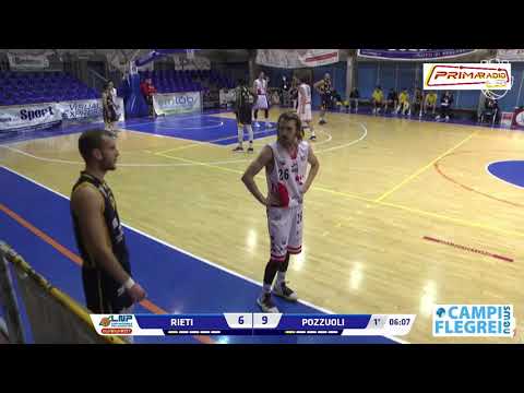 Basket: Real Sebastiani Rieti - Virtus Pozzuoli