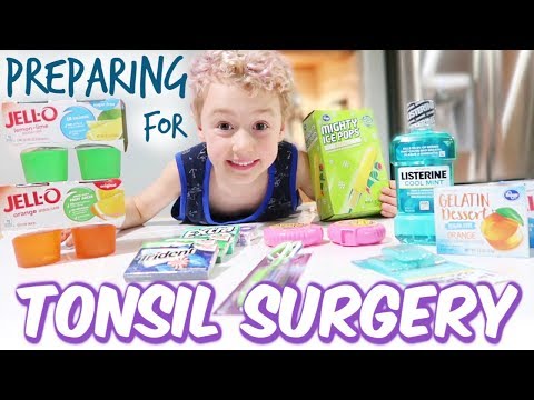 Preparing for Tonsil Surgery! Video
