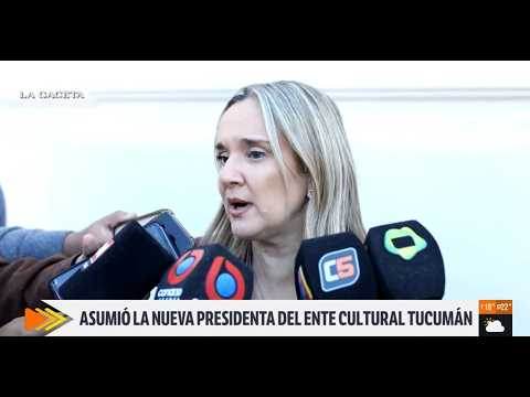 Sandra Maldonado asumió como la nueva presidenta del Ente Cultural Tucumán