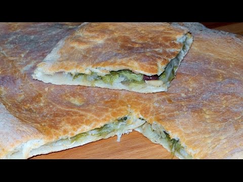 Ricetta PIZZA di SCAROLE - GiAlQuadrato