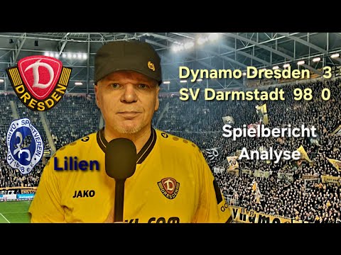 SG Dynamo Dresden – SV Darmstadt 98 3:1 | Wer und was hat dieses Spiel entschieden? Die Knackpunkte.