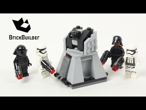 Vidéo LEGO Star Wars 75132 : Pack de combat du Premier Ordre