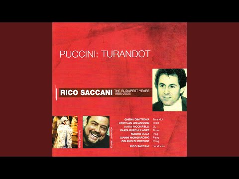 Turandot: Act I, "Ah! Per l'ultima volta"