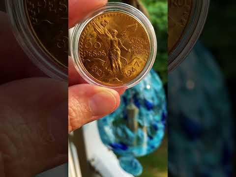 Mexican gold 50 pesos