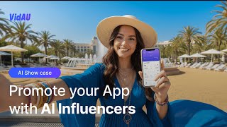 How to Promote Your App with AI Influencers | VidAU AI Video