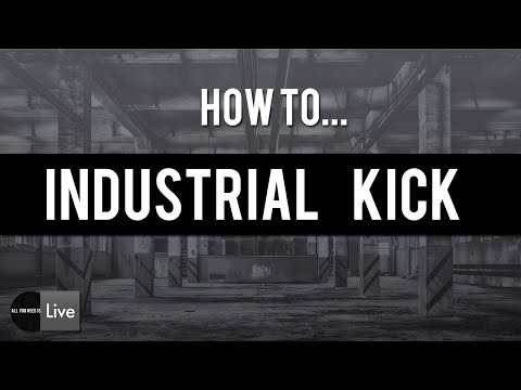 How to Make Industrial Techno Kick (Free Rack) [ Ableton Techno Tutorial ]