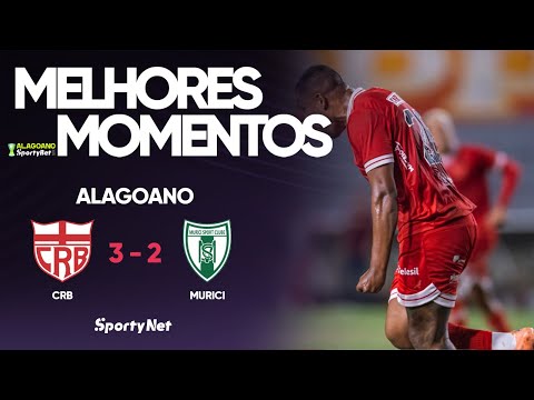 MIKAEL CRAVOU DOIS E O GALO VENCEU - CRB 3x2 Murici - Melhores Momentos - Alagoano SportyBet