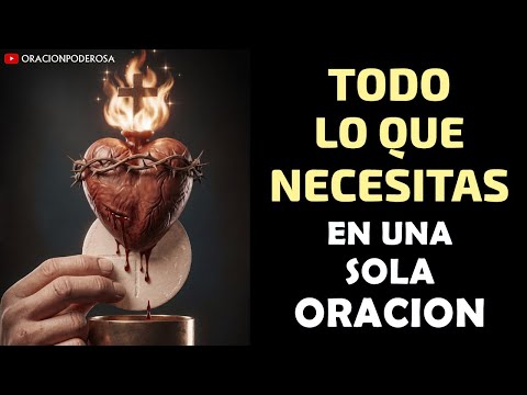Todo lo que necesitas en una sola oración 🙏✨🕊️