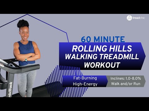 60 Minute Walking Treadmill Workout To Shed Pounds|Build Endurance and more