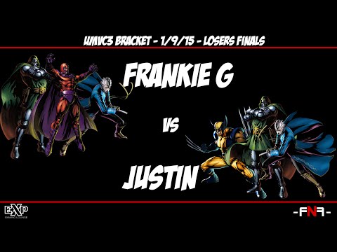 FNF 1-9-15 - UMVC3 - Frankie G vs. Justin - Losers Finals