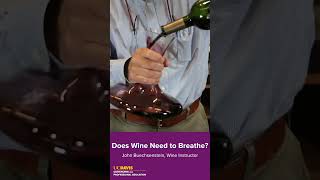 Does wine need to breathe?