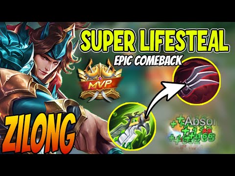 ZILONG ONE VS ALL DELETE ALL ENEMY - Zilong Best Build 2022 ~ MLBB