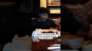 Capri's friend hit Piper while he was arguing with his girlfriend 😭❤️ #piperrockelle #piper #capri