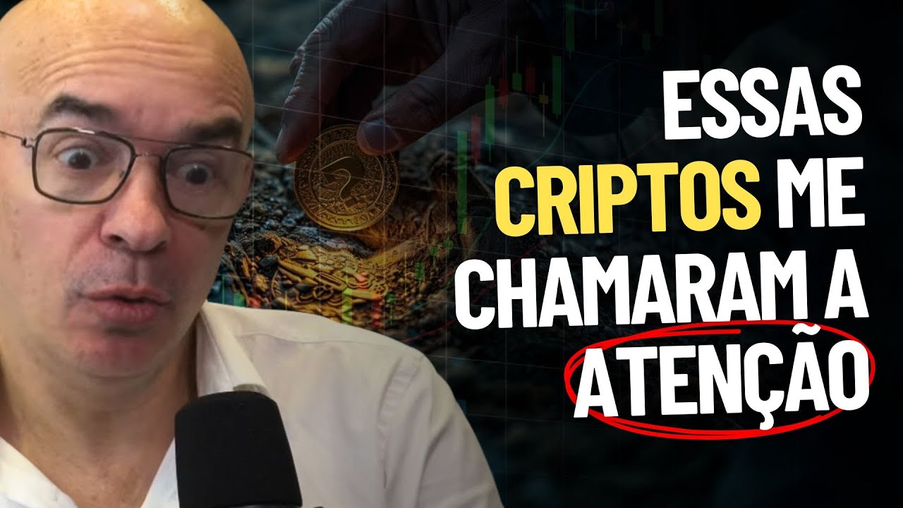 CRIPTOMOEDAS EM ALTA, mas 2 OUTRAS me CHAMARAM MAIS ATENÇÃO