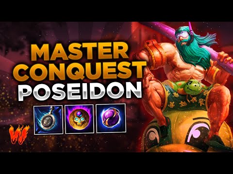 POSEIDON, WE HAVE THE KRAKEN LOOSE - Warchi - Smite Conquest
