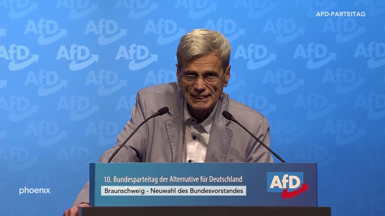 Bewerbungsrede von Wolfgang Gedeon zum Parteivorsitz auf dem AFD-Parteitag am 30.11.19