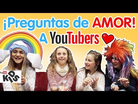 Preguntas de AMOR 💘 a AMIGOS Youtubers // Los Familukis