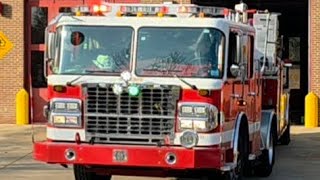 DCFD Truck 4 (Reserve) Responding 1-7-2026