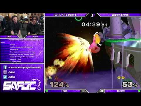 SAFGC 2016 R4 - Edsta (Fox) vs Muscat (Peach) - SSBM