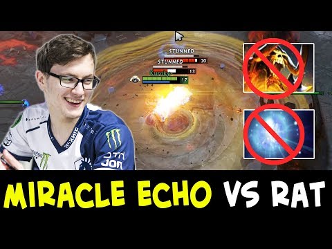 Miracle Echo Slam vs RAT — carry Earthshaker