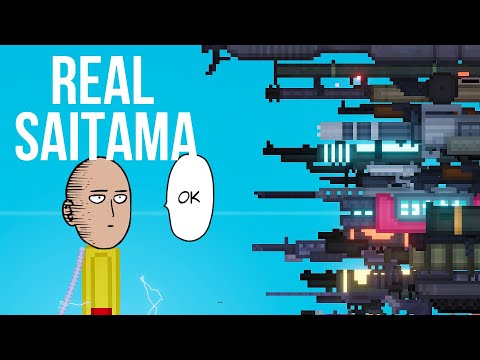 REAL SAITAMA too overpowered? - People Playground 1.26 beta