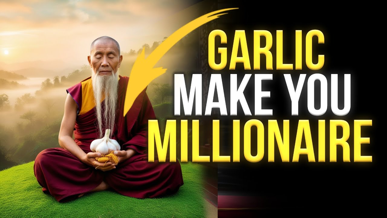 HOW GARLIC WILL MAKE YOU A MILLIONAIRE | Buddhist technique
