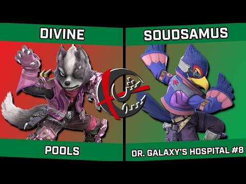 Divine (Wolf) vs Soudsamus (Falco) - Doctor Galaxy's Hospital #8
