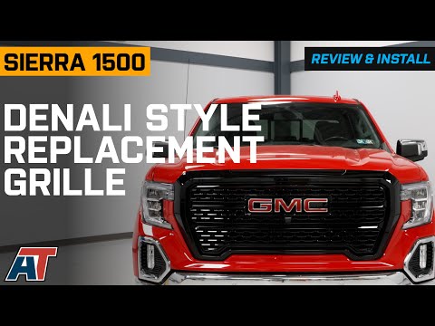 2019-2021 Sierra 1500 Denali Style Upper Replacement Grill Review & Install