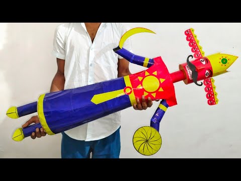 How to make a Ravana at home from paper 2023