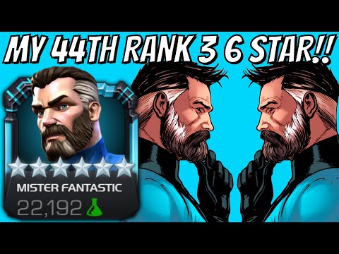 6 Star Rank 3 MISTER FANTASTIC Gameplay - 10+ ENDGAME BOSSES & UTILITY DEMO!! ULTIMATE SHOWCASE!!!