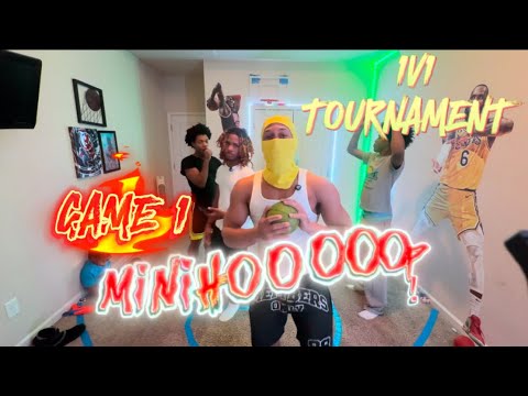 Mini hoop tournament Game 1 was crazy and is….