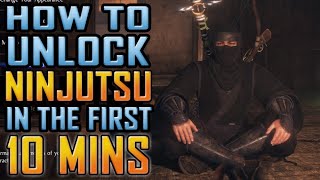 NIOH 2 - How to unlock NINJUTSU within the FIRST 10 MINUTES