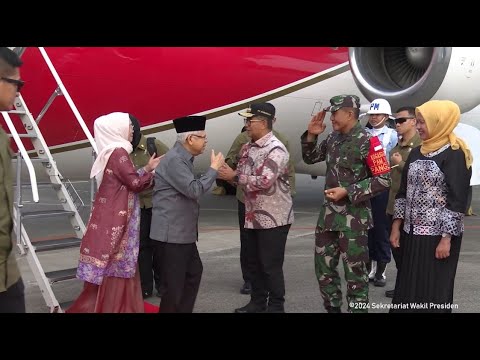 WAPRES INJAKKAN KAKI PERTAMA KALI DI IKN