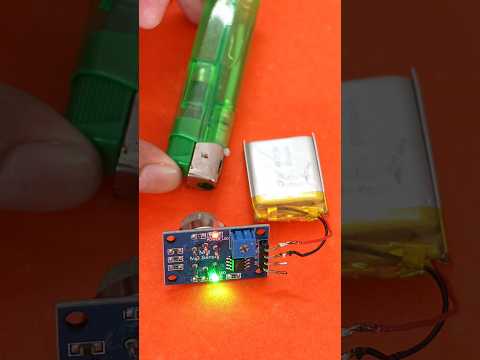 How MQ-5 Gas Sensor works | Science Experiment | Engineering | Short video