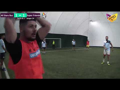 ⏰20 10 ⚽ All Stars Bucuresti v Super Friends 🏆 Seria B1 – etapa 14