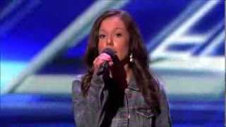 The X Factor 2013 USA - Brandie Love&#39; audition Up to the Mountain