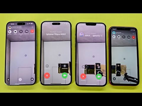 Incoming FaceTime Video Call iPhone 13pro Max + iPhone 14pro Max + 15pro Max + iPhone 11pro