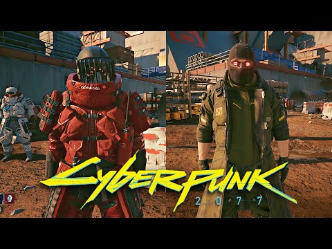 Arasaka soldiers VS Militech soldiers | Cyberpunk 2077