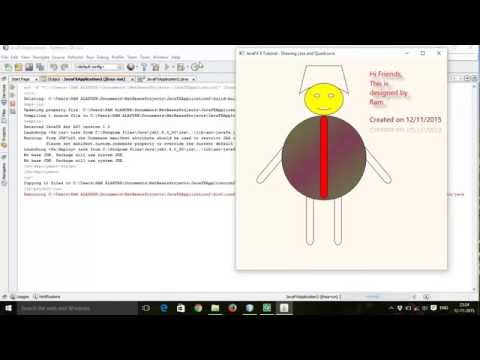 JavaFX 8 Tutorial 5 - Text Properties and Effects
