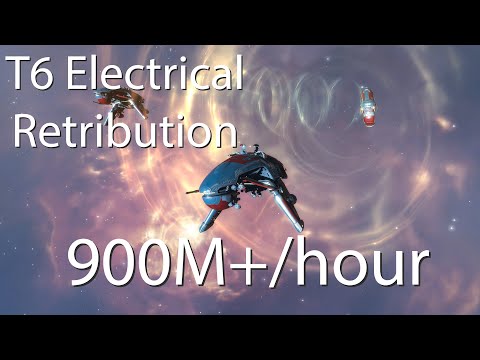 Eve Online - T6 Abyssal Retributions 900M/hour in 200m setup (Electrical)