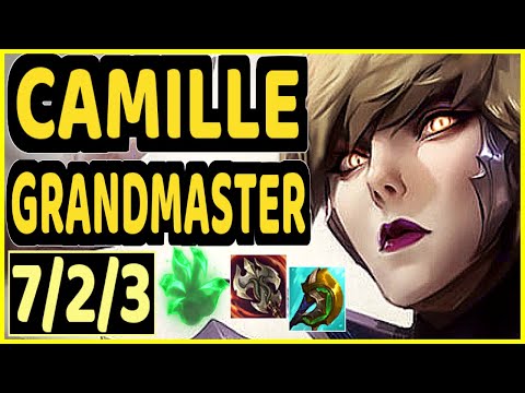 DOXY (CAMILLE) - 7/2/3 KDA GAMEPLAY - EUW Ranked GRANDMASTER