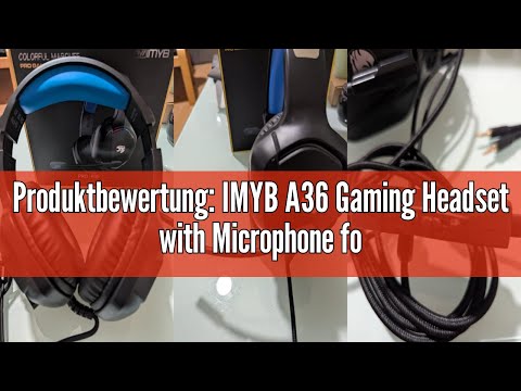 Produktbewertung: IMYB A36 Gaming Headset with Microphone for PC, Xbox One Series X/s, PS4, PS5, Swi