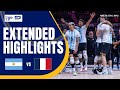 FRANCE Vs ARGENTINA EXTENDED HIGHLIGHTS 2025 FIVB MEN S WORLD CHAMPIONSHIP SEPT 18 2025