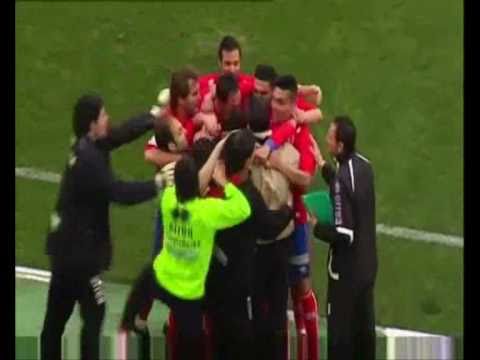 Javier Del Pino 2 goles al Cordoba Jor.28 (2010/11)