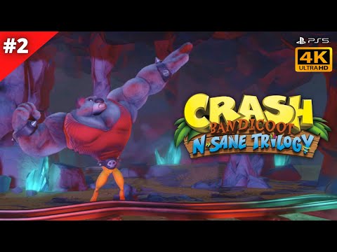 Crash Bandicoot - N. Sane Trilogy PS5™ Walkthrough Gameplay Part 2 (No Commentary)